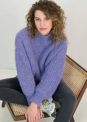Joelle Knit Blue Iris